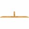 Ekena Millwork Portland Rough Sawn Timber Gable Bracket, Western Red Cedar, 84"W x 24"H x 2"D x 4"F, 7/12 Pitch GBW084X24X0204POR00RWR - alternate 3